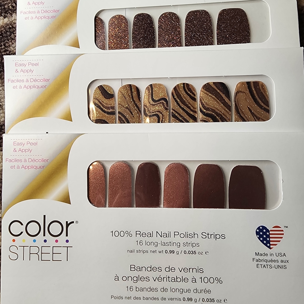 Color Street Brownie Points Nail Strips
